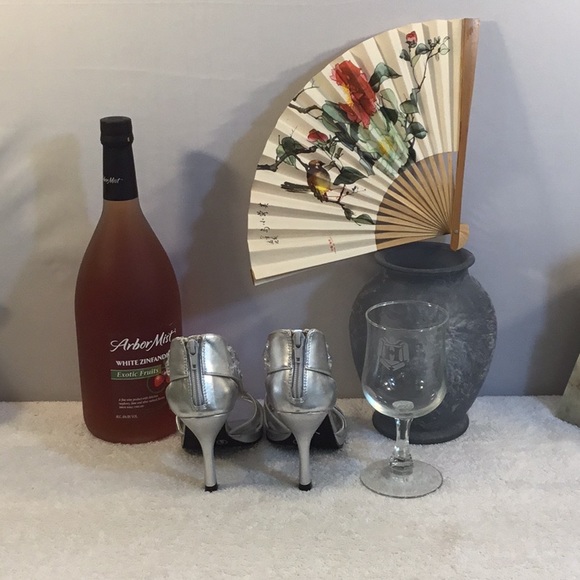 Silver Slip Ons With Bling by Metaphor - Picture 3 of 7